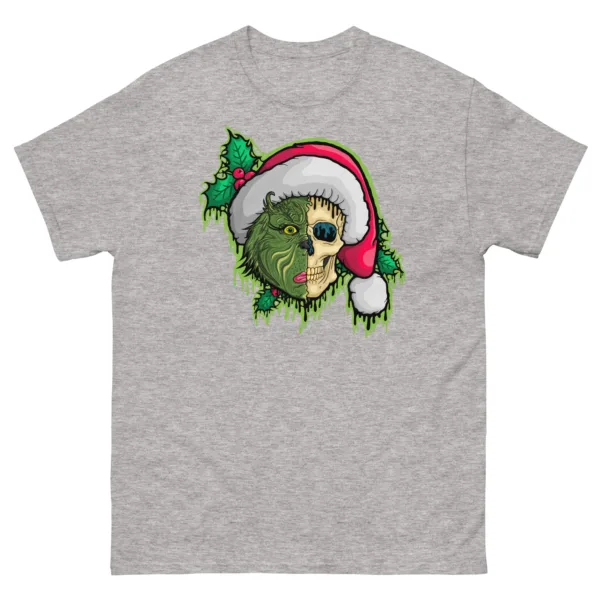 Drippy Grinch Skull Tee - Image 5