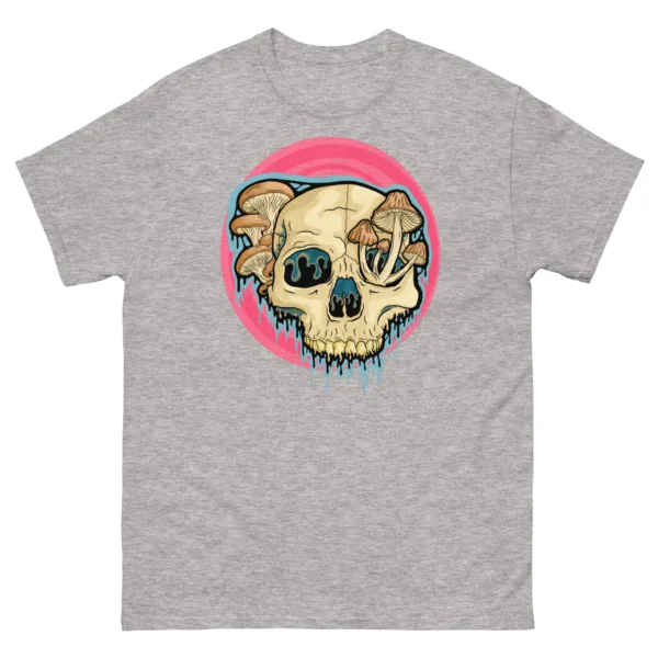 Drippy Mushroom Skull III Tee - Image 5