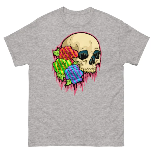 Drippy Pride Skull T-Shirt - Image 5