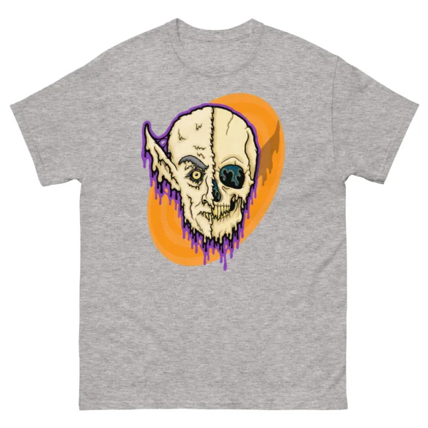 Drippy Nosferatu Skull Tee - Image 5
