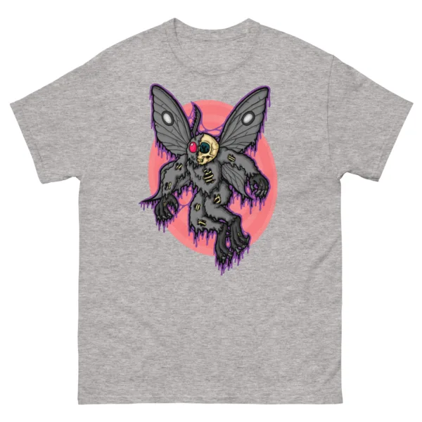 Drippy Mothman Skeleton Tee - Image 5