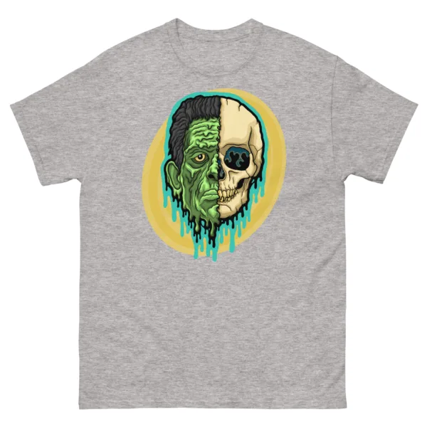 Drippy Frankenstein Skull Tee - Image 5
