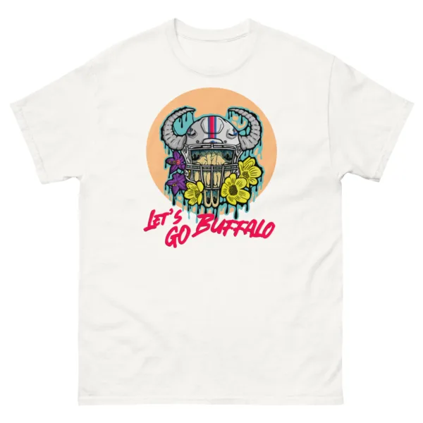 Drippy "Let's Go Buffalo" Buffalo Skull Tee - Image 8