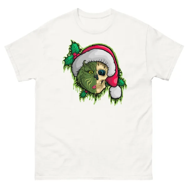 Drippy Grinch Skull Tee - Image 7