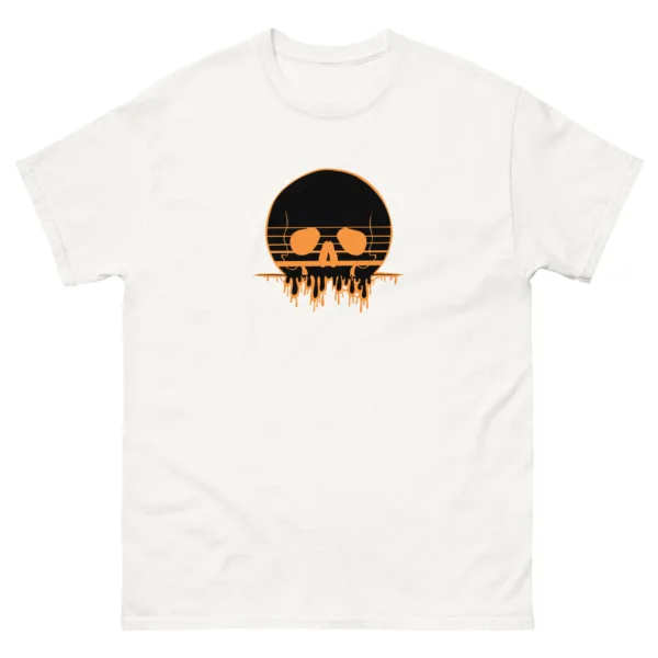 Drippy Horizon Sun Skull Tee - Image 7