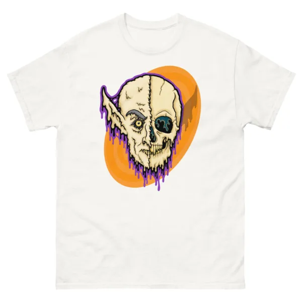Drippy Nosferatu Skull Tee - Image 7