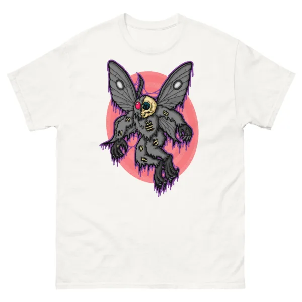 Drippy Mothman Skeleton Tee - Image 7