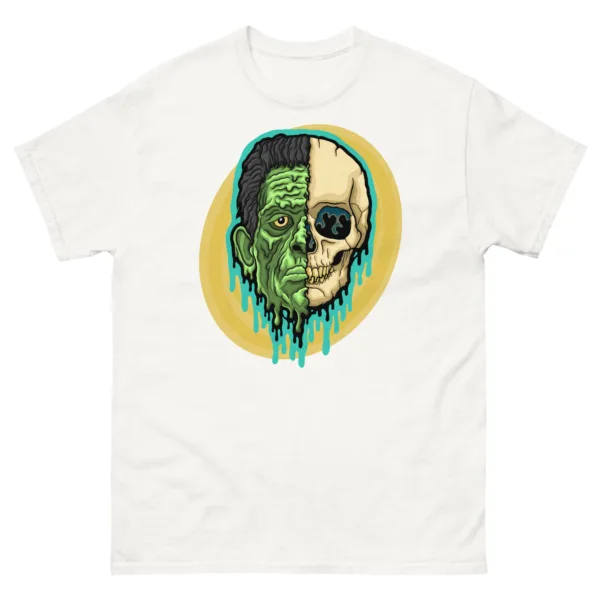 Drippy Frankenstein Skull Tee - Image 7