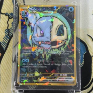 Drippy Wartortle EX trading card custom