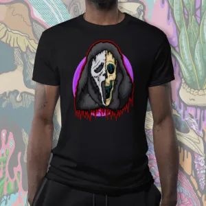 Drippy Ghost Face Skull Tee