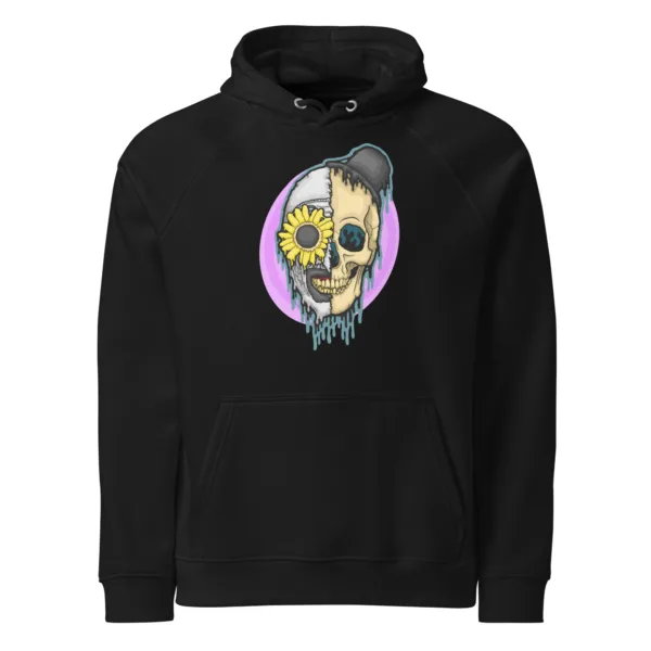 Drippy Art the Clown Skull Hoodie - Image 2