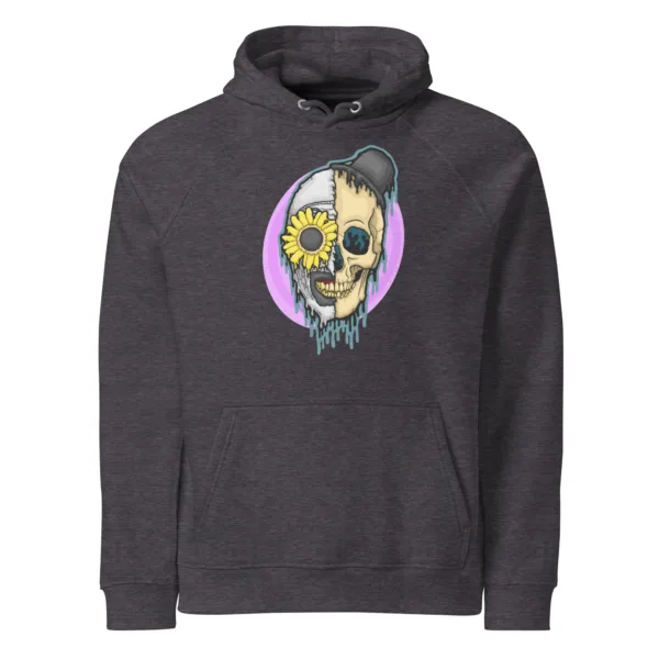 Drippy Art the Clown Skull Hoodie - Image 3