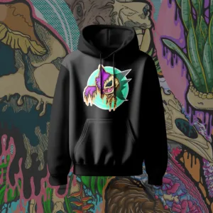 Drippy Haunting Ghost Skull Hoodie